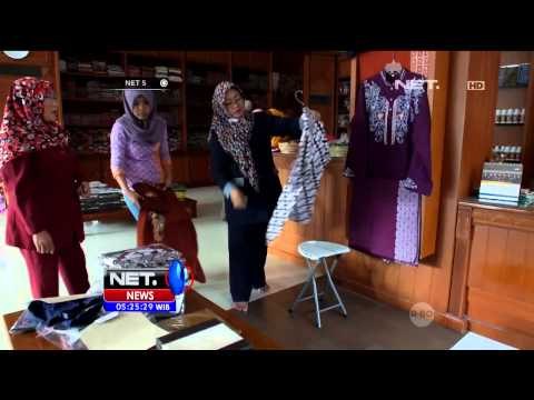 Tren Busana Muslim Baju Koko Corak Batik - NET5