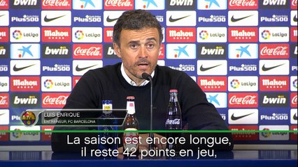 24e j. - Enrique: "Cette victoire nous donne plus de confiance"