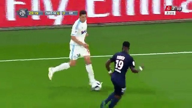 0-1 Marquinhos Incredible Goal - Marseille vs Paris Saint Germain - 26.02.2017 HD