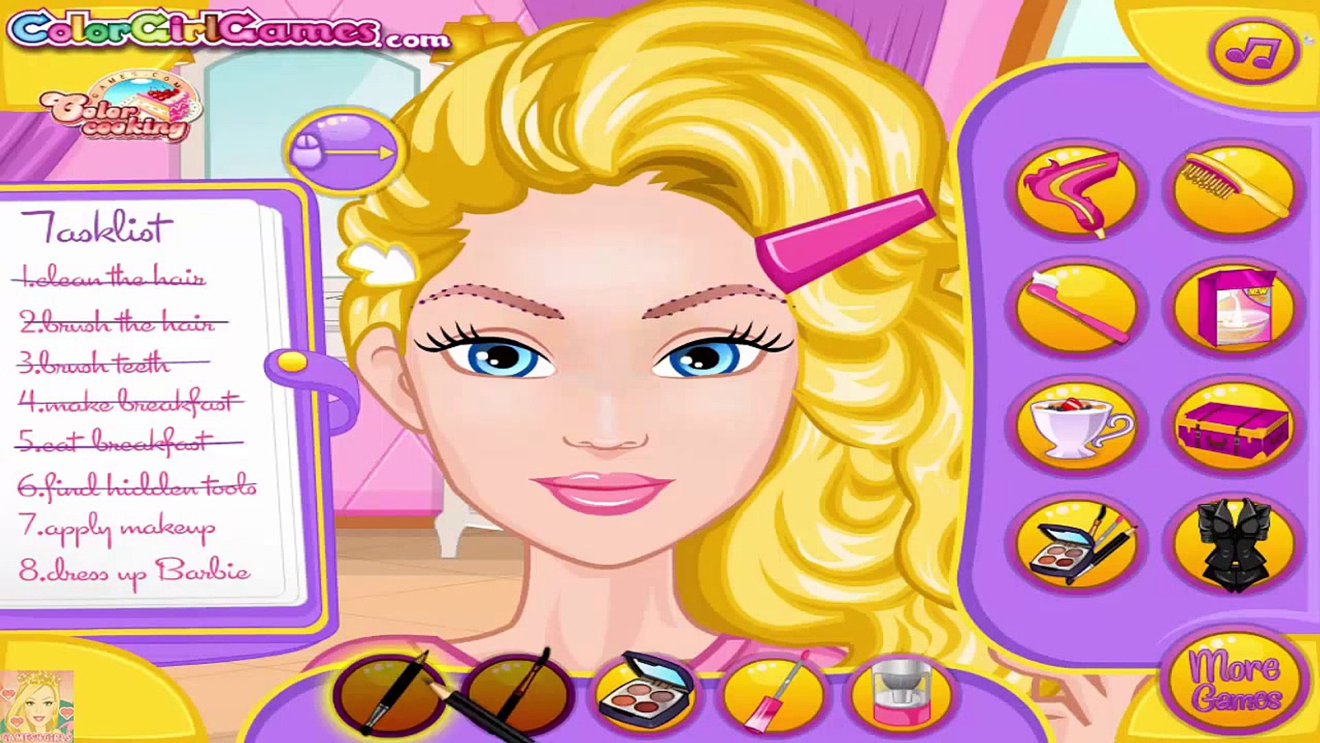 Barbie Makeup Cartoon In Urdu Makeupview.co