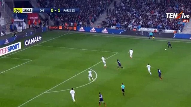 Edinson Cavani Goal HD - Olympique Marseille 0-2 PSG 26.02.2017