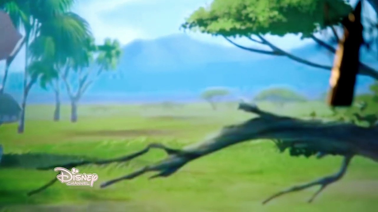 Disney Channel : Happy Moments - Mathis double un personnage de La Garde du Roi Lion