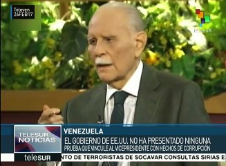 Vicepdte. venezolano dice que EE.UU. no tiene pruebas de su acusación