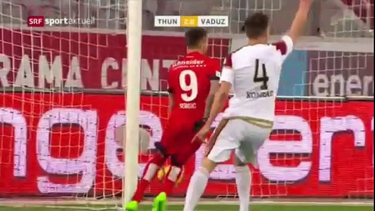 FC Thun 4:3 FC Vaduz (Swiss Super League 25 February 2017)