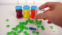 Skittles Candy Surprise Baby Bottle Toys for Kids Shopkins Frozen
