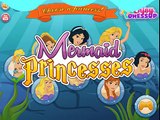 ♛Princesses Disney Mermaid - Princess Belle Becomes A Real Mermaid/Принцессы Диснея: Русал