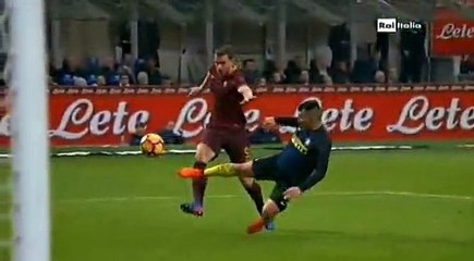 Diego Perotti Goal Inter 1 - 3 AS Roma SA 26-2-2017