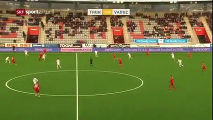 FC Thun 1:0 FC Vaduz (Swiss Super League 25 February 2017)
