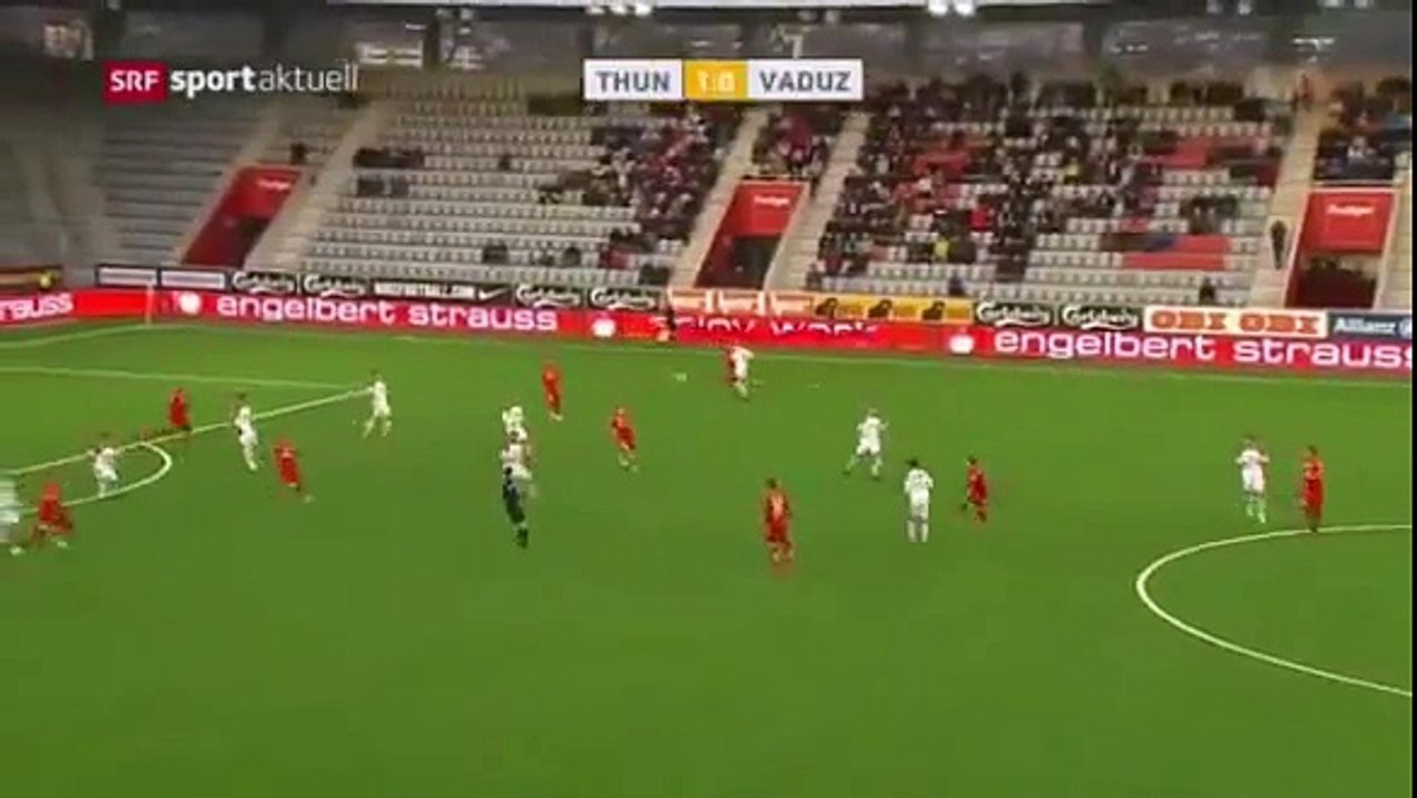 FC Thun 2:0 FC Vaduz (Swiss Super League 25 February 2017)
