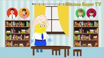 Minions Spiderman & Frozen Elsa Reading Magazine Play Boy in Classroom Funny Story! w_ Minions Fun-x_0vHl7Vw