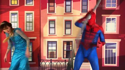 Spiderman VAMPIRE TOILET ATTACK! w  Frozen Elsa Joker Maleficent Princess Anna Toys! Superh