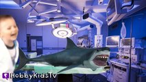 World's Biggest SHARKNADO! Doctor Surprise Toy Hunt   Tornado Terror Video Game Apps HobbyKidsTV-aNu