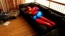Spiderman Vs Venom - EPIC Sword Fight - Superhero Battle In Real Life スパ