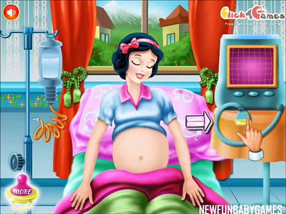 Princess Belle, Snow White & Rapunzel Baby Feeding - Disney Movie Cartoon Game for Kids