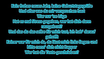 Dame Danke für nichts Lyrics