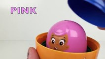 Play Doh BUBBLE GUPPIES SURPRISE EGGS Stacking Cups Pocoyo Disney Frozen HelloKitty Kinder