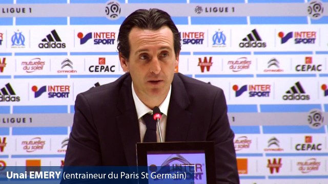 Emery : sa réaction après OM-PSG (1-5)