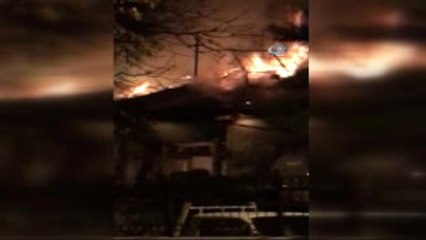 Çıkan Ev Yangınlarının Ardından Geriye Bu Görüntüler Kaldı