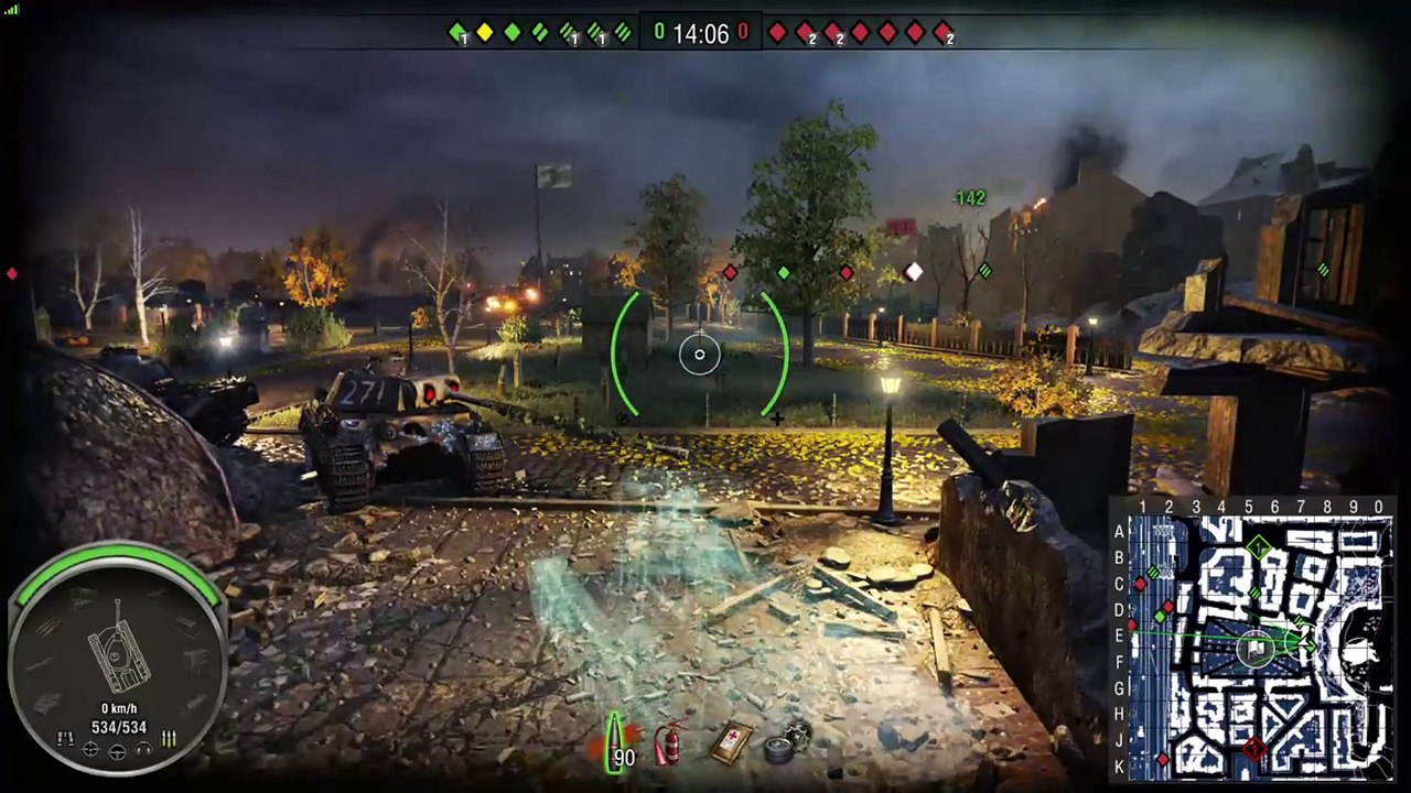 WorldOfTanks - AngelOfDeath2k - 5 Kills With Spectre in Dead City -  The Last Seconds - Monster Hunt