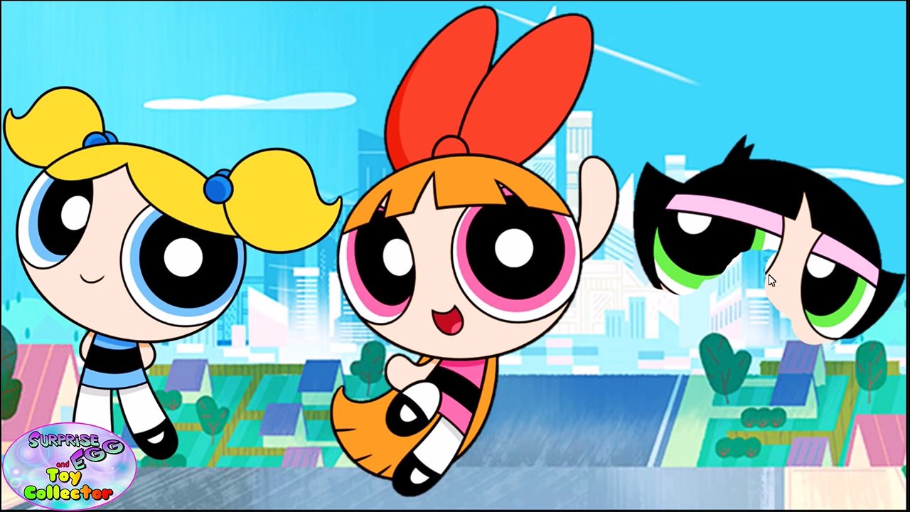 The Powerpuff Girls Transforms Color Swap Episode Surprise Egg and Toy Collector SETC