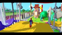 #THE SPIDERMAN SQUAD in Hoverboard & #McQueen Cars   Incy Wincy Spider Nursery Rhymes Chil