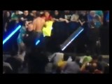 WWE Fan Attacks Dean Ambrose And Gets Rock Bottom By Security Guard