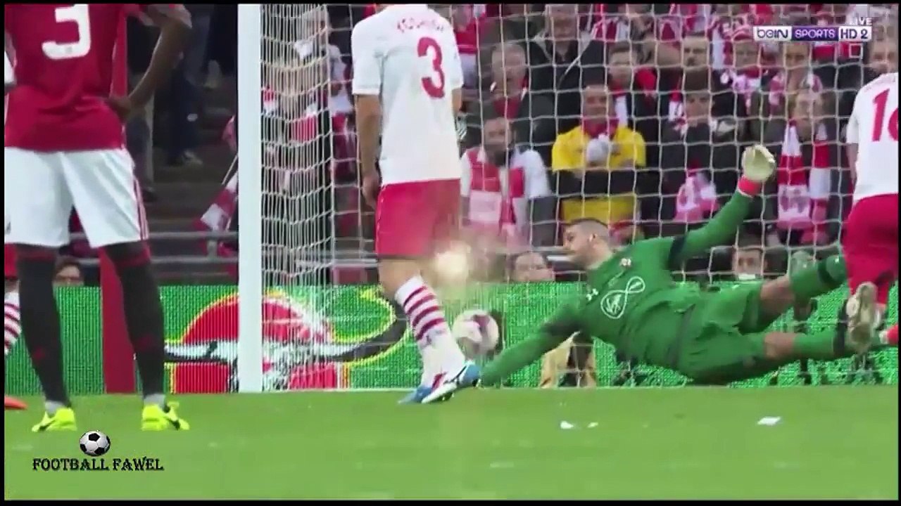 اهداف مانشستر يونايتد وساوثهامتون [3-2] تعليق الشوالى26-2-2017- كأس الرابطة الانجليزية - اول 4 اهداف
