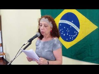 (2) Nurisilva declamando no Café com Poesia - 88º Edição - 26-11-2016