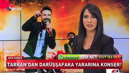 Megastar Tarkan'dan Darüşşafaka Yararına Konser | Beyaz Tv Ana Haber