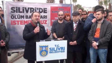 Silivri'de Termik Santrale Karşı 'Serbest Kürsü'lü Tepki