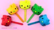 Play Doh Hello Kitty Lollipops Finger Family Song Nursery Rhymes Learn Colors
