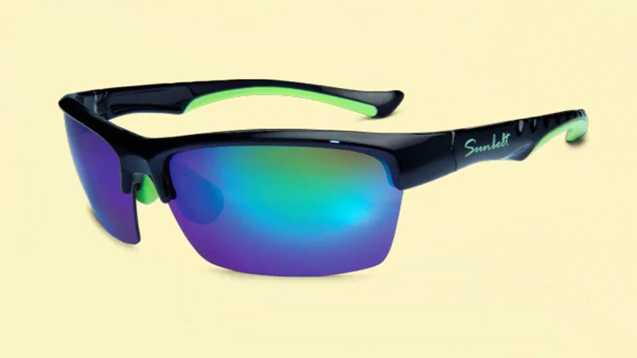 Blue Lens Aviator Sunglasses