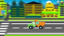 Cartoons for children! The Fire Truck with Police Car - Emergency Vehicles! Cars & Trucks Cartoon