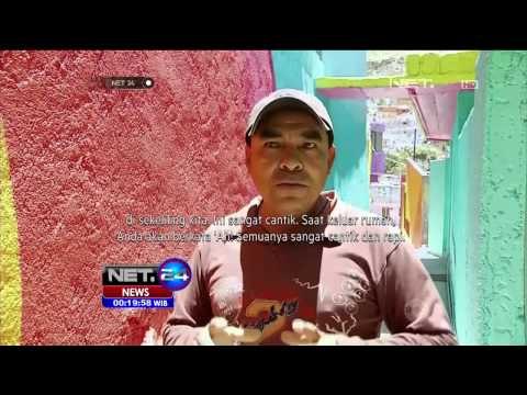 Seni Mural Las Palmitas, Permukiman Pelangi di Meksiko - NET24