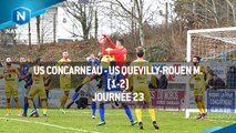 J23 : US Concarneau - US Quevilly-Rouen (1-2), le résumé