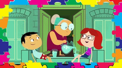 Learn Spanish for kids. Oh Noah game cartoon for childrens. Spanish Educationl video for babies