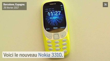 Nokia dévoile la nouvelle version de son 3310
