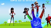 The Incredibles - Finger Family Nursery Rhymes Song