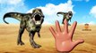 Песни динозавр Finger семья потешки | динозавр палец семейные песни для детей в HD