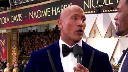 The Rock - Oscars Red Carpet