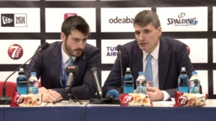 Perasovic: "Maçın Başından Sonuna Kadar İyi Oynadık"