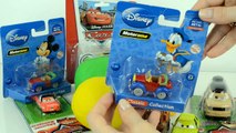 Play Doh Mickey Mouse Kinder Surprise Eggs Disney Cars Egg Thomas The Tank Playdough Diggi
