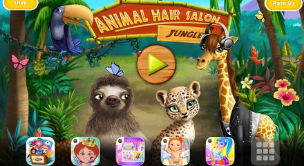 Baby jungle Animal Hair Salon | Animals Care Games for Kids or Babies