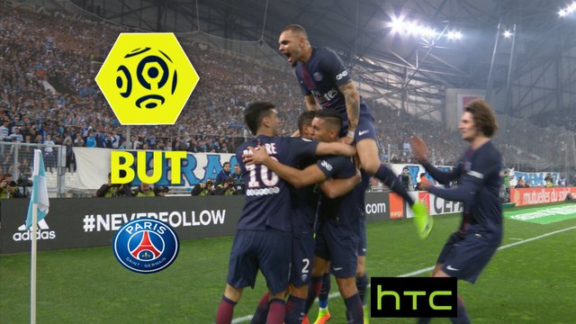 But MARQUINHOS (6ème) / Olympique de Marseille - Paris Saint-Germain - (1-5) - (OM-PARIS) / 2016-17