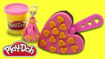 Play Doh Ice Cream /Disney Princess Dolls Dress Up In Glitter Sparkle Play Doh /Creative P