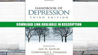 eBook Free Handbook of Depression, Third Edition Free Online