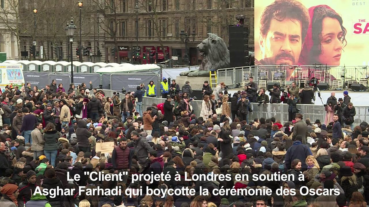 Le "Client" projeté à Londres en soutien à Asghar Farhadi