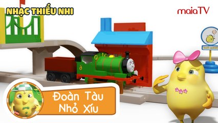 ✔ Nhạc thiếu nhi | ĐOÀN TÀU NHỎ XÍU | Ban Nhạc Gà Con | Chicken Band | Siêu Chip