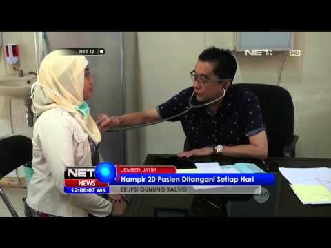 Erupsi Gunung Raung, warga Mulai Terkena ISPA - NET12