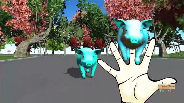 Wild Animals Colors Gorilla Tiger Lion Finger Family Nursery Rhymes | Dinosaurs Finger Fam